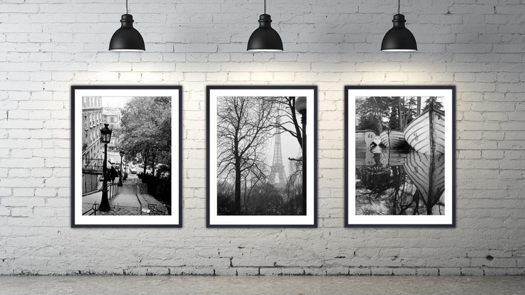 Paris in the 60's photographic prints